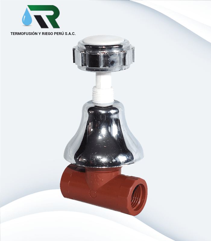LLAVE DE DUCHA CON CAMPANA CROMADA PPH