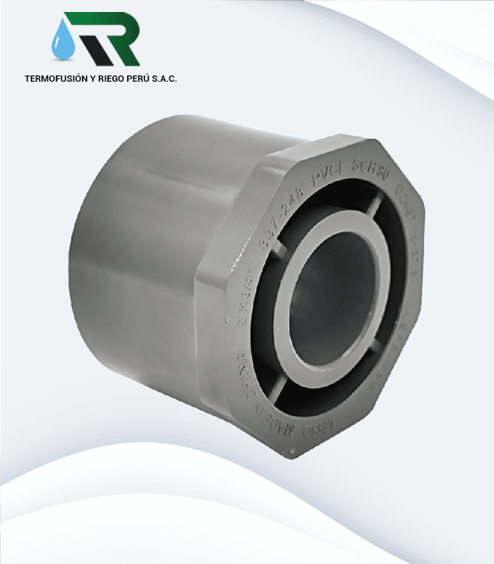 REDUCCION BUGE SCH-80 PVC LESSO