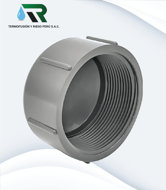 TAPON HEMBRA SCH-80 CON ROSCA PVC LESSO