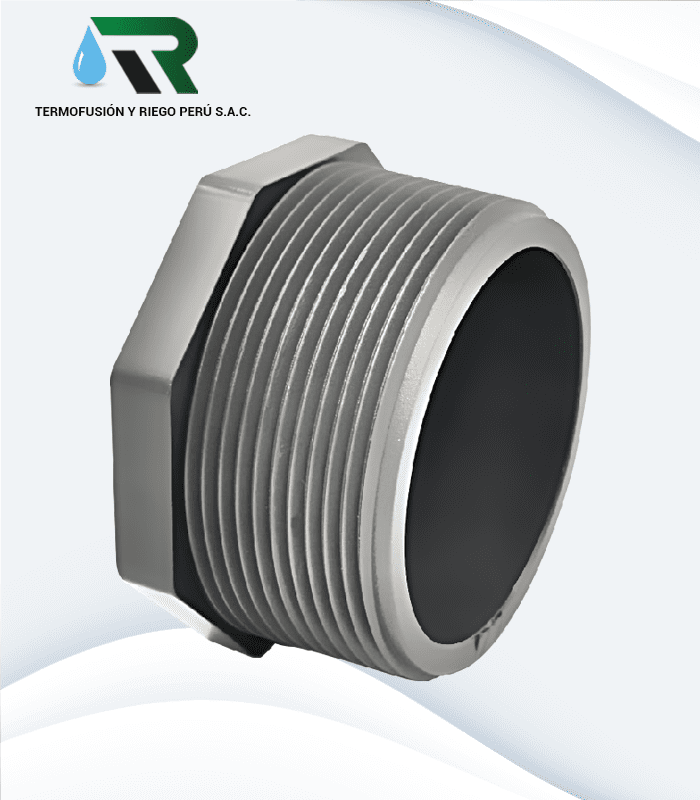 TAPON MACHO SCH-80 CON ROSCA PVC LESSO