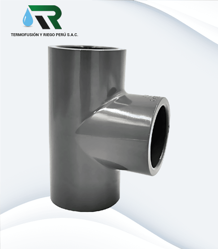 TEE SCH-80 A PRESION PVC LESSO