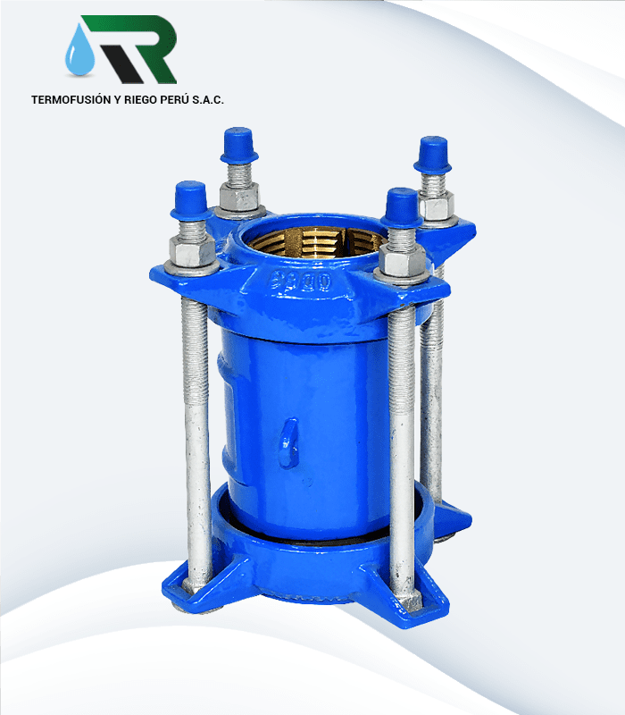 UNION ACERROJADA PARA HDPE HIERRO DUCTIL