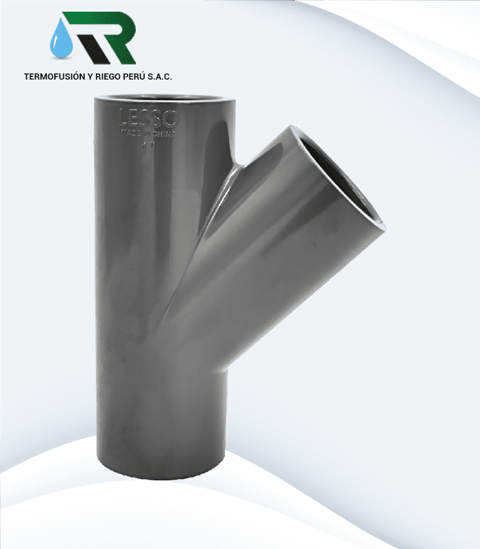 YEE SCH-80 A PRESION PVC LESSO