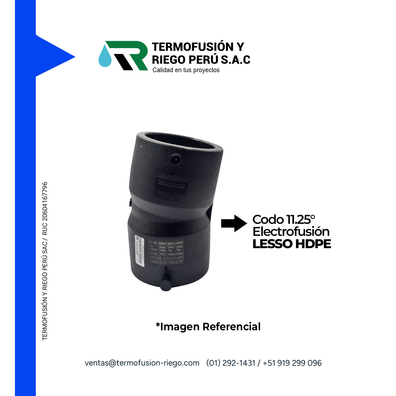 Codo 11.25 Electro LESSO