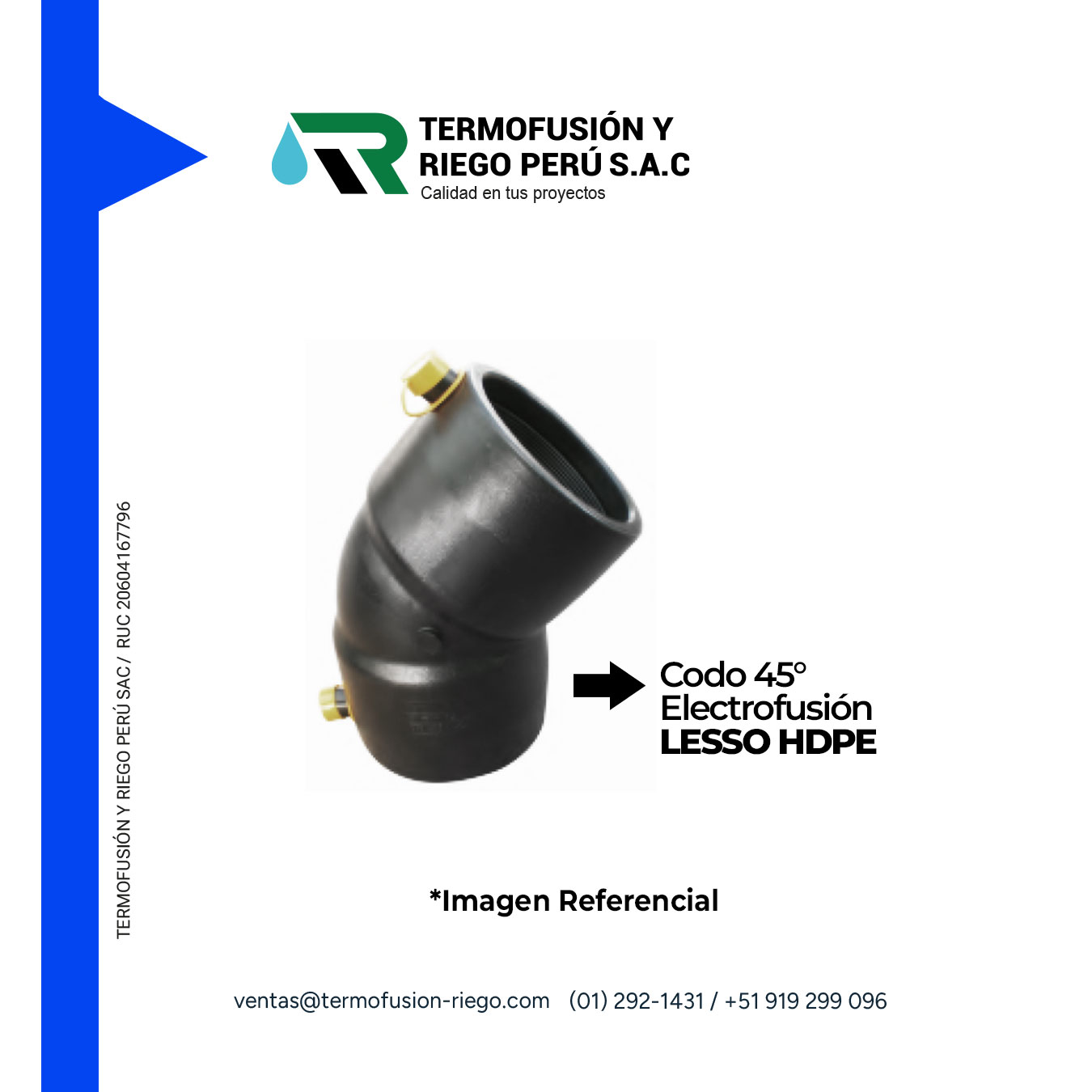 Codo 45 Electro LESSO