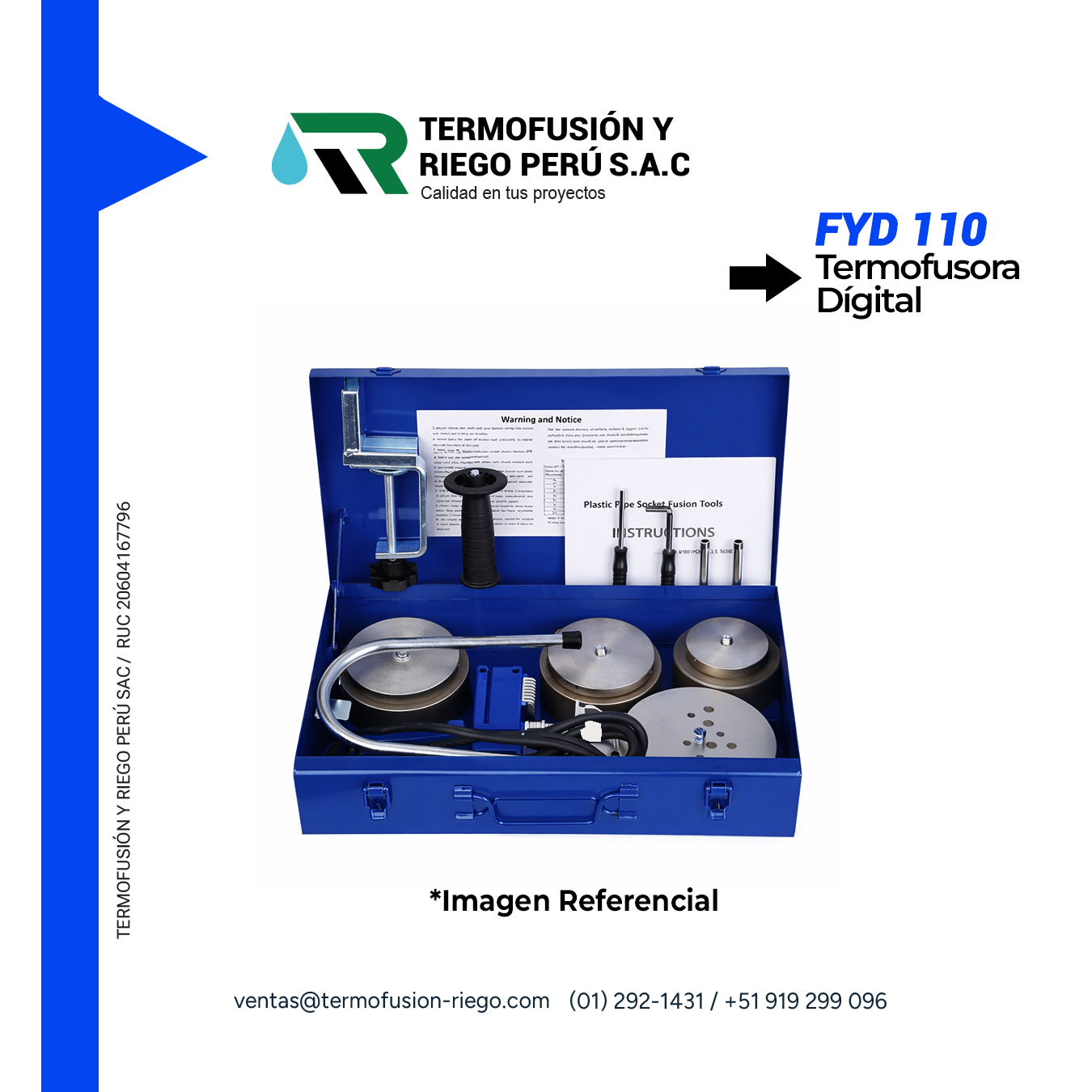 FYD110 – TERMOFUSORA DIGITAL