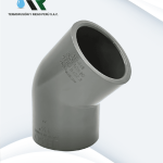 CODO DE 45° SCH-80 A PRESION PVC LESSO