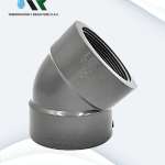 CODO DE 45° SCH-80 CON ROSCA PVC LESSO