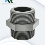 NIPLE DE FABRICA CON DADO PVC LESSO