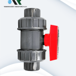 VALVULA CON DOBLE UNION UNIVERSAL SCH-80 PVC ERA