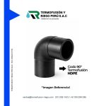 CODO 90° TERMOFUSION HDPE