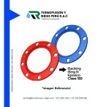 Backing Ring Clase150 R. EPOXICO ROJO - AZUL