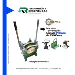 MAQUINA TERMOFUSION MANUAL PALANCA 160